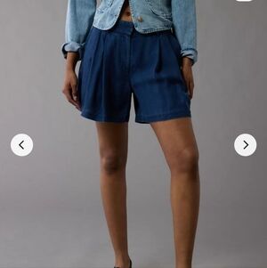 Women's Blue Denim Shorts